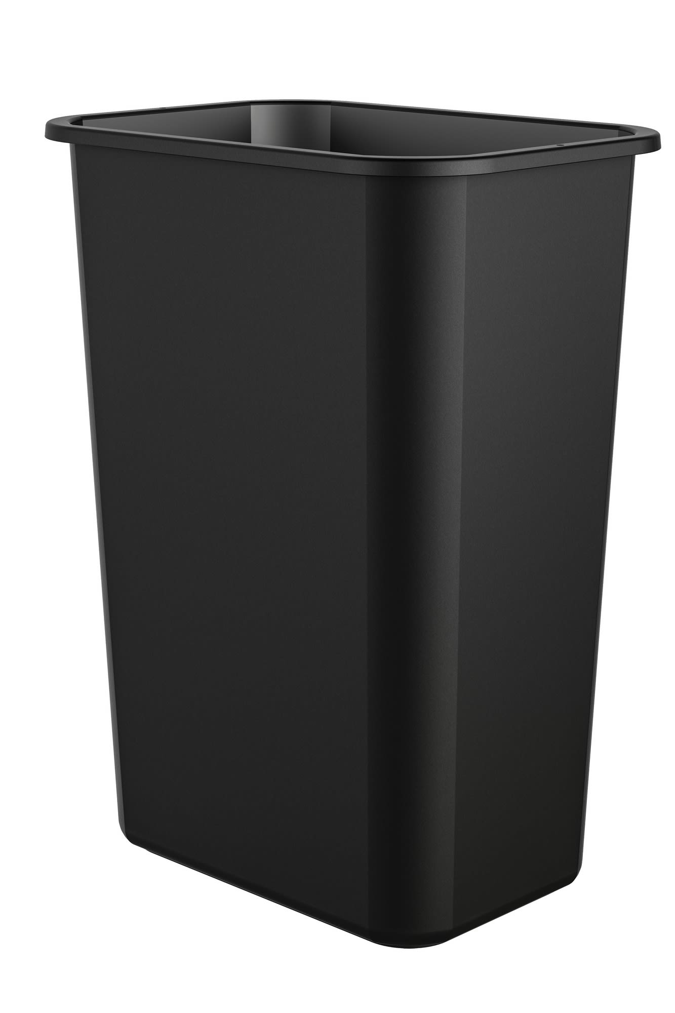GuestSupply US | Suncast® Desk-Side Wastebasket, 10 Gallon, Black